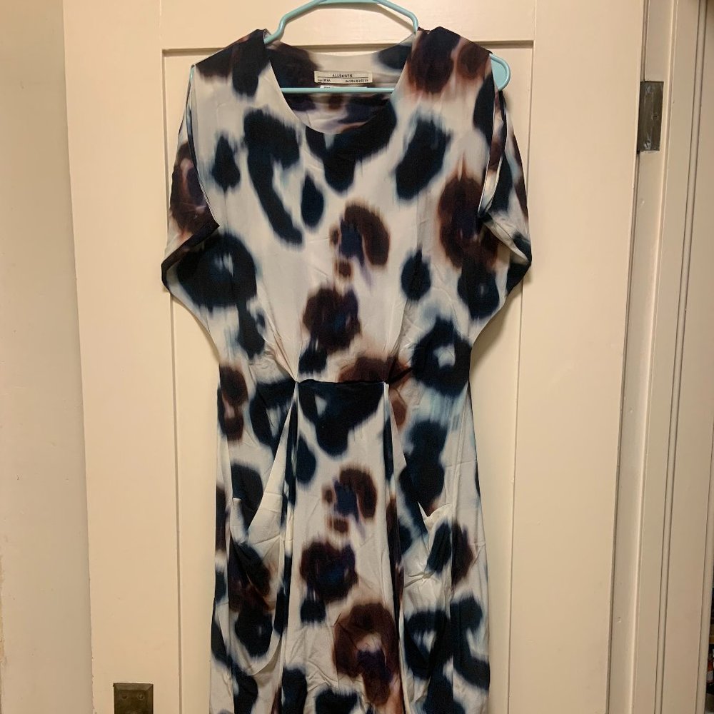 All Saints 100% Silk Dress